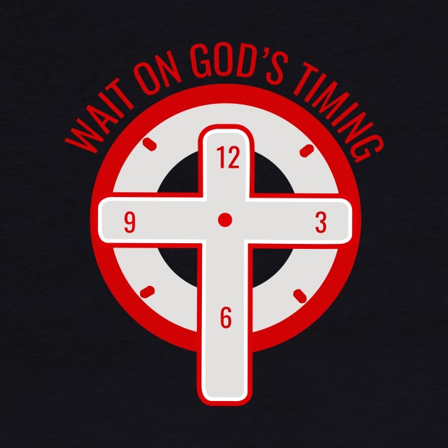 Wait On God's Timing Christians Gift by AlphaDistributors